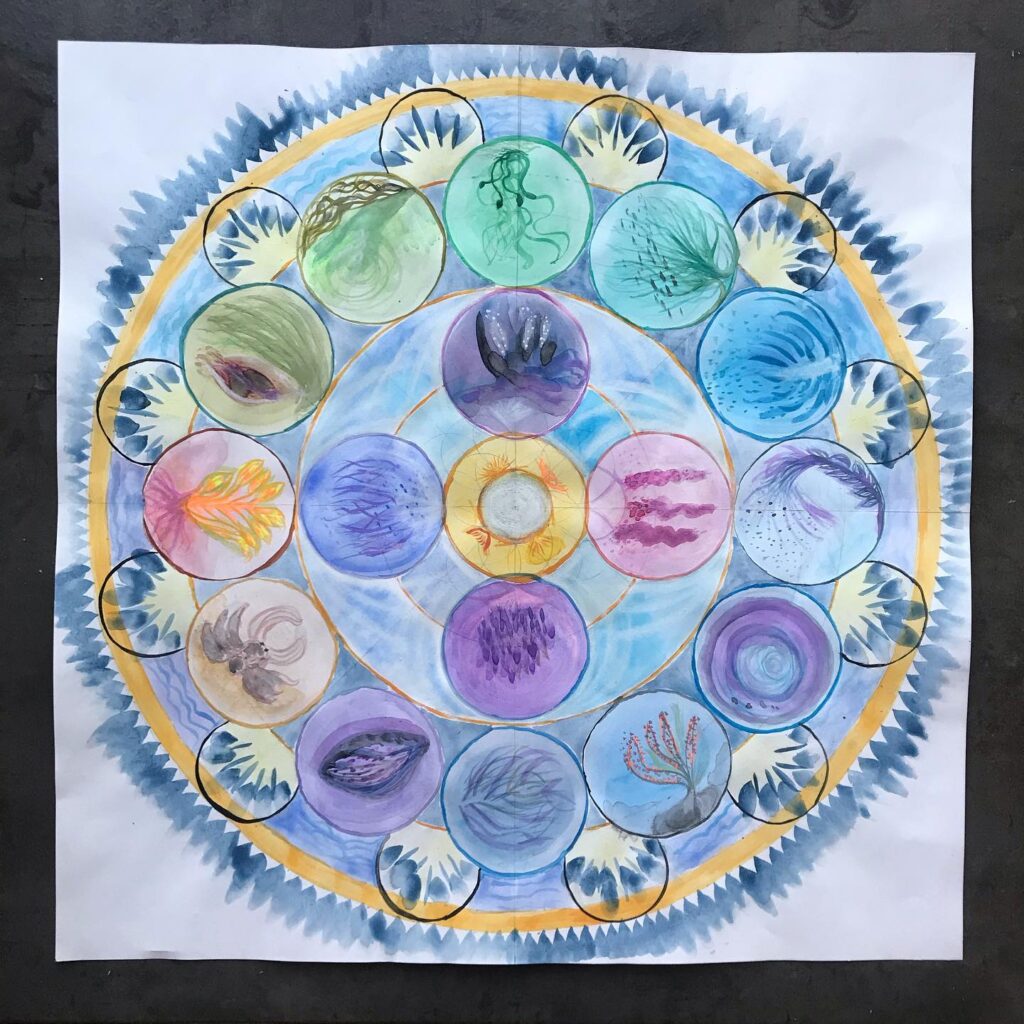 Mandala pour les océans